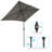 Aldershot 10ft x 6.5ft Rectangular Market Umbrella for Outdoor-1807664440
