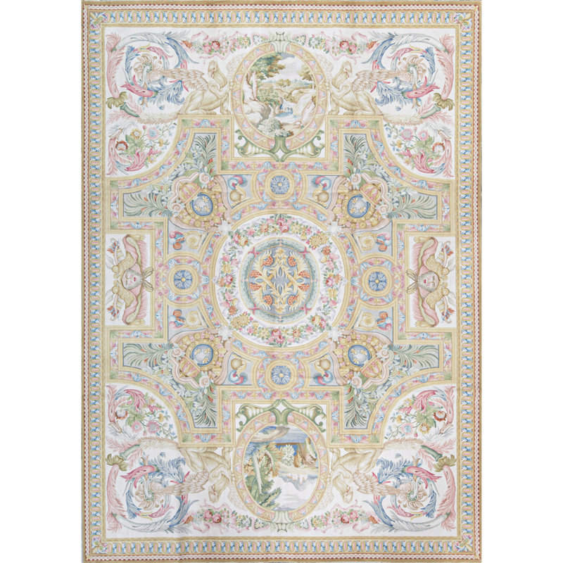 Wool Oriental Area Rug