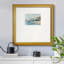 Reproduction encadrée de mur turquoise Iiffemium-87968203