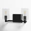 Haines 2 Light Transparent Dimmable Vanity Light-1146103921