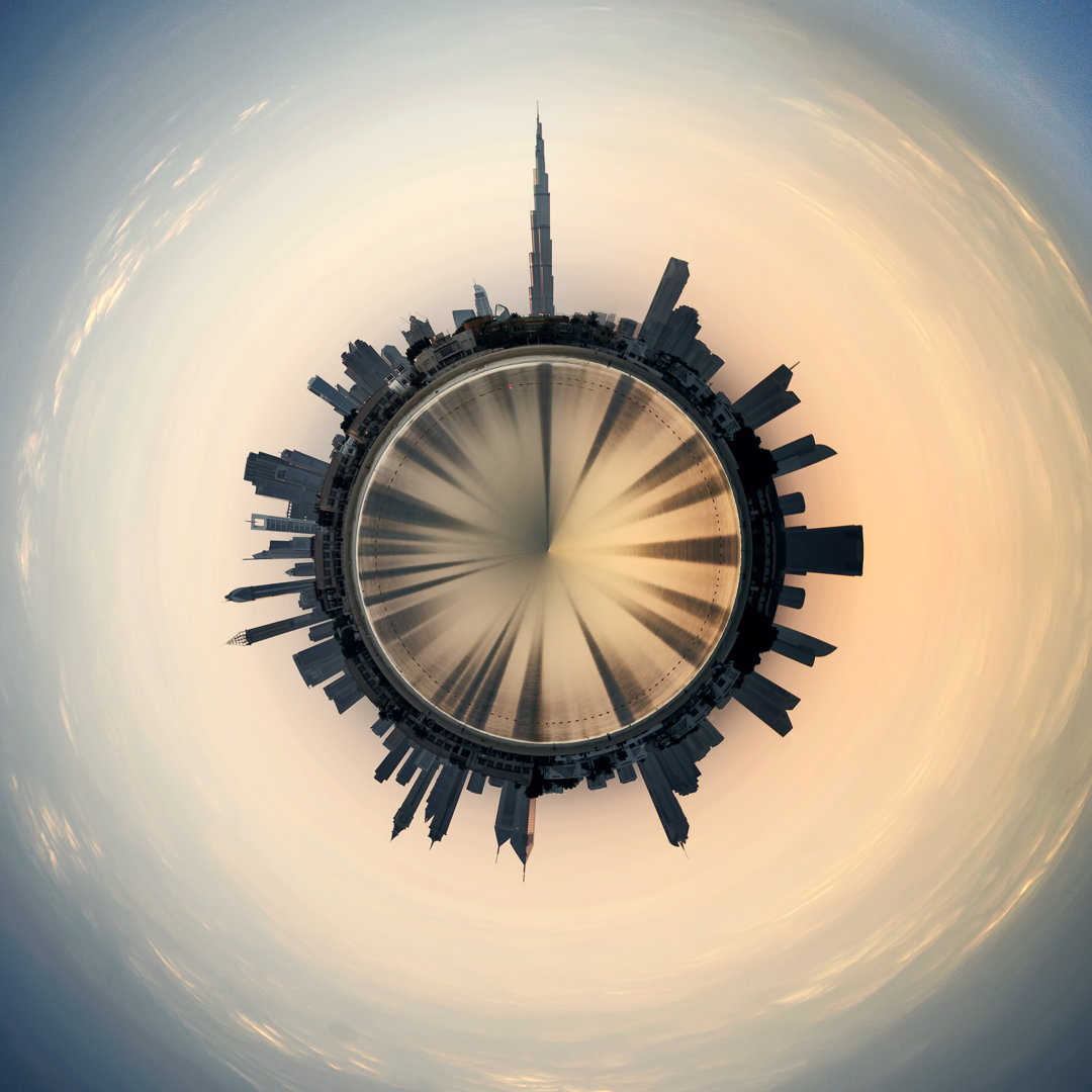 Leinwandbild Planet Dubai von Naufalmq