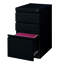 15'' Wide 3 -Drawer Mobile Steel File Cabinet-251635939