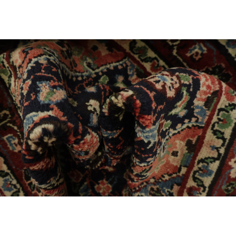 Charmant tapis floral traditionnel 3 x 4