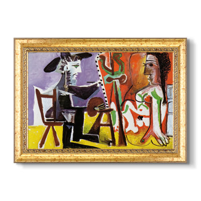 «The Painter and His Model» - Pablo Picasso, toile sur mesure