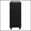 Commode chambre à coucher noire Mika-414915