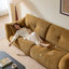 Coussin de canapé modulaire en chenille jaune-1367740201-1367740118
