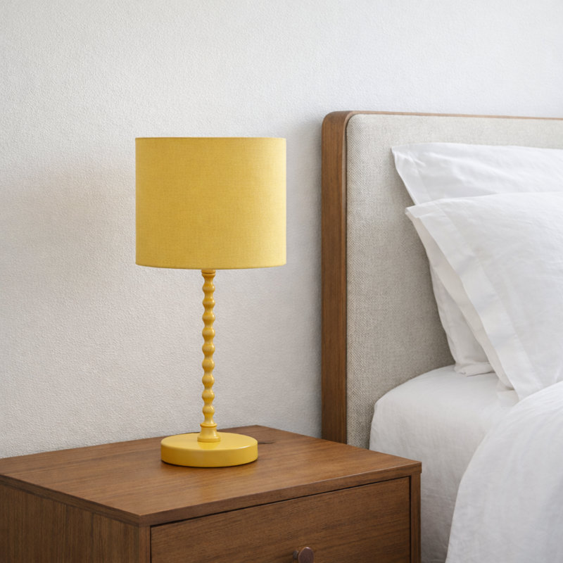 LAMPE DE TABLE PEINTE Ezequil