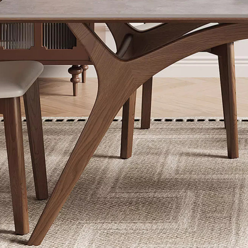 Magnifique ensemble de table de salle à manger avec chaises, H 29,52 po x L 62,99 po x l 31,49 po