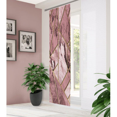 Semi Sheer Sliding Panel Single Panel