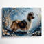 «Dogs Shetland Sheepdog», art mural sur toile grise-477802683
