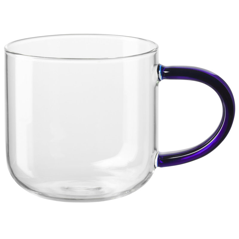 Coppa mug with handle, Blue