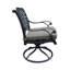 Criddle Swivel Patio Chair with Cushions
