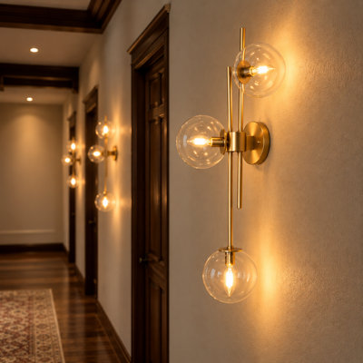 Beesley 3-Light Dimmable Armed Sconce