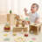 Freniland - Unicorn Baby Gift Set for 12+ Months | 12Pcs Shape Sorter, Stacker, Bead Coaster Toy(CPC Certified)