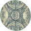 Tapis bleu / crème / bleu Dimonetta-1554814343