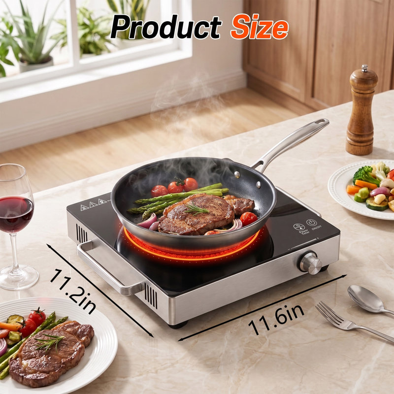 KADORER 1500 Watt Electric Single Hot Plate
