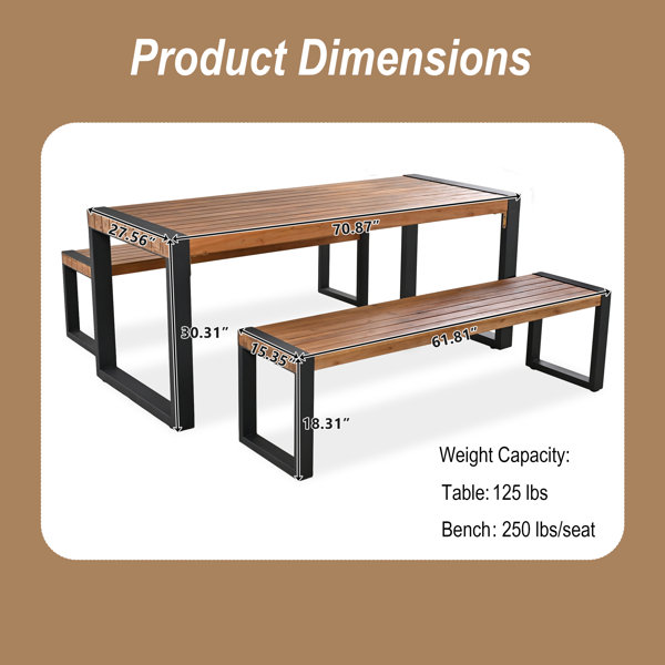 Dimensions du produit