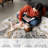 5x7 Grey Area Rug, Abstract Marble Accent Rug, Soft Luxury Carpet for High Traffic Areas, Washable Rugs for Living Room, Non Slip Home Decor Kitchen Rug-1801100144-1801100149