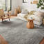 Tapis géométrique ivoire / gris anthracite Neda-66666667