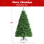 Arbre de Noël DEL vert 7 'H