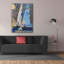 «Blue Breeze Dynamics» par Beth Forst, estampe numérique sur toile-624039257