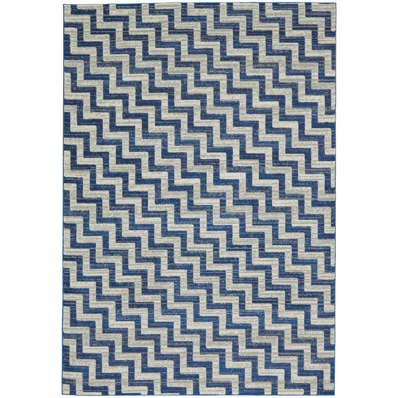 Elva Chevron Indoor Rug, Rectangle 10' x 13'2"