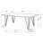 Neve Grey Sheesham Live Edge Dining Table