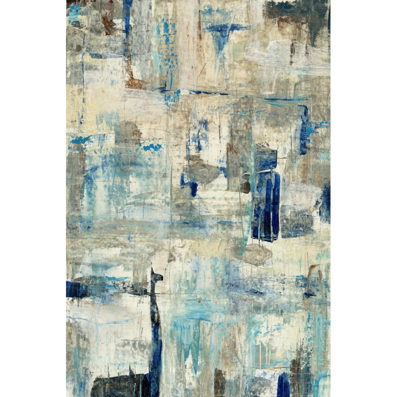 Aqua Separation I by Timothy O' Toole - No Frame Painting on Canvas, 76cm H x 51cm W x 3.8cm D