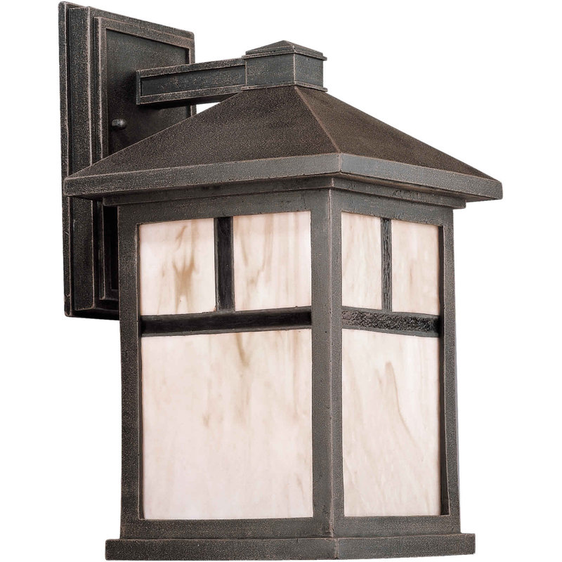 Lakshana Wall Light, Painted Rust / 14" H x 8" W x 9" D/Fluorescent