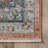 Demarcus Medallion Runner Rug for Living Room Bedroom Dining Room Entryway Hallway Kitchen, Rust/Blue-941144404
