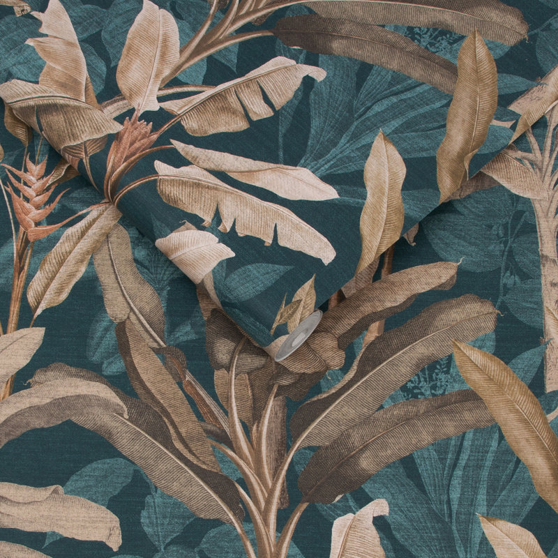 Borneo Emerald Wallpaper, Blue