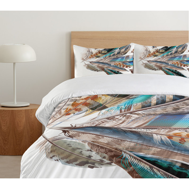 Feather House Modern & Contemporary Duvet Cover, King