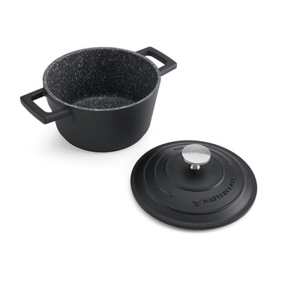 MasterClass Non-Stick Cast Aluminum Round Dutch Oven