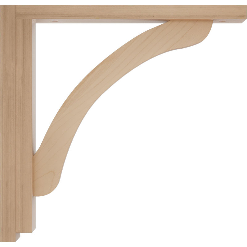 Support en bois Reece, Aulne, H 12,25 po x l 2,5 po x P 12,75 po