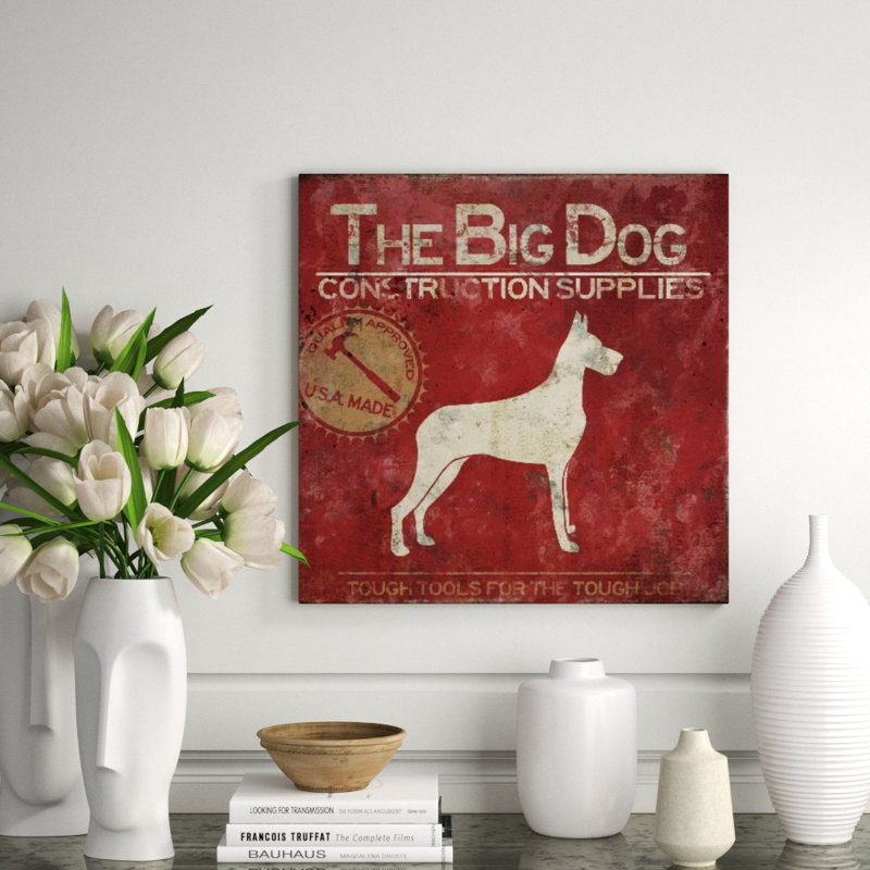 Canine Sign III Print by Austin Beiv, 24" H x 24" W, Plexi