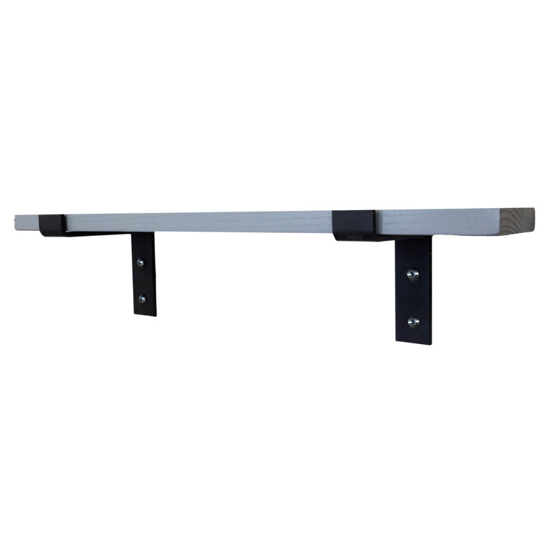 Tablette Rayne, Gris, H 1 po x l 24 po x P 6 po