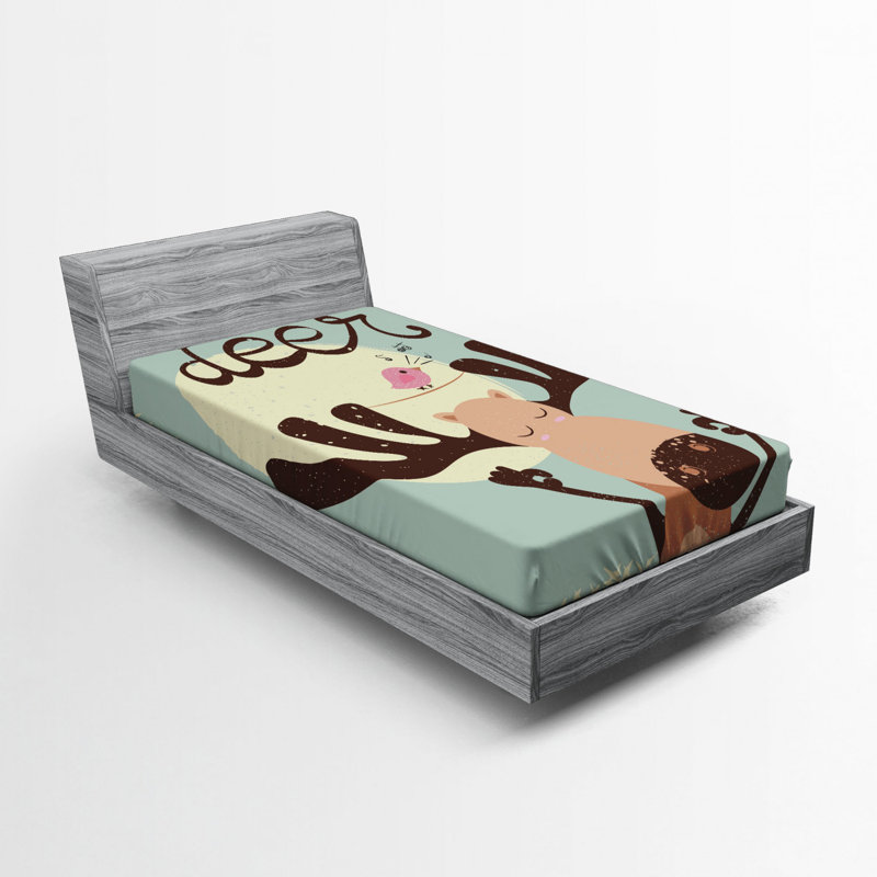 Microfiber Fitted Sheet, Twin Fitted Sheet