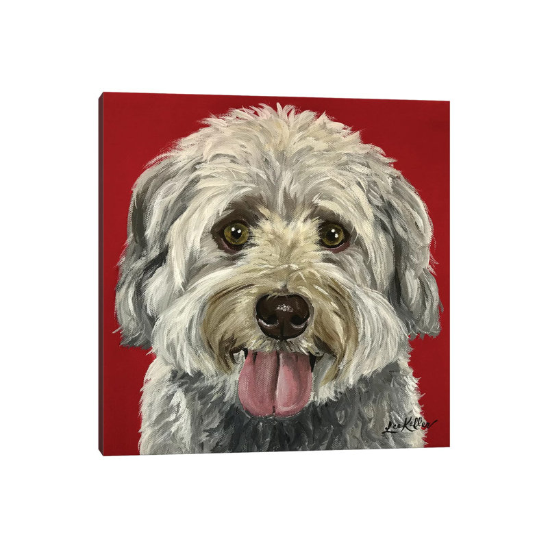Bentley The Havanese by Hippie Hound Studios - Wrapped Canvas Print, 45.72 cm H x 45.72 cm W x 1.91 cm D