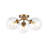 Learco Glass Semi Flush Mount-743322901