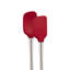 Tovolo Flex-Core Stainless Steel Handled Mini Spatula & Spoonula Set, Kitchen Utensil Set Of 2, Heat-Resistant & BPA-Free Silicone Turner Heads, Safe For Cast Iron & Cookware Dishwasher-Safe-1674961542