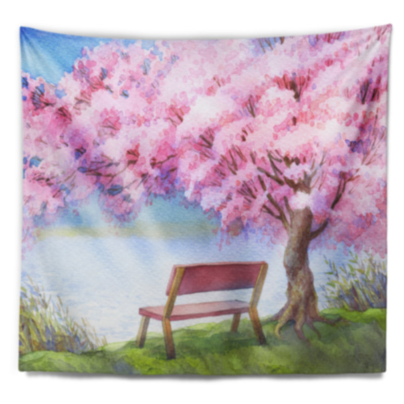 Polyester Tapestry, 32" H x 39" W
