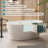 47" Acrylic Freestanding Soaking Bathtub