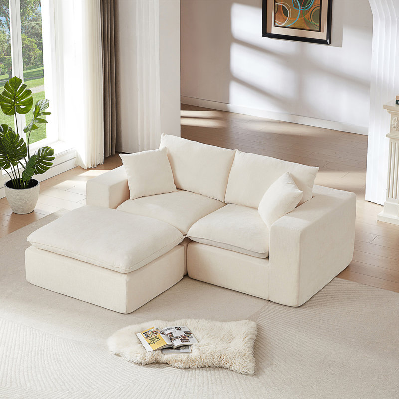 Canapé moderne en chenille