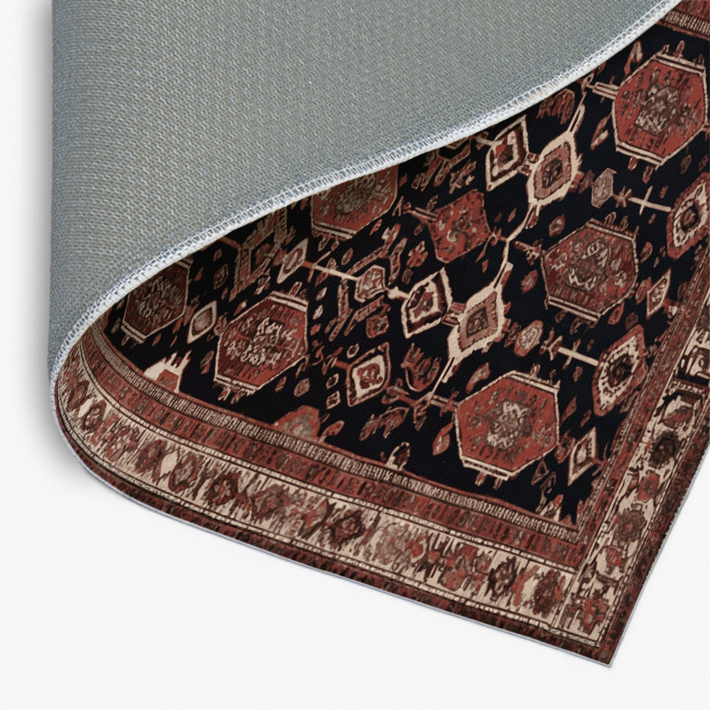 Tapis turc intérieur et extérieur brun, Rectangle 4pi x 6 pi