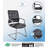 Nahyan Reception Chair with Metal Frame
