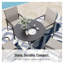 Round Outdoor Bistro Table , 76cm cm W 76cm cm D