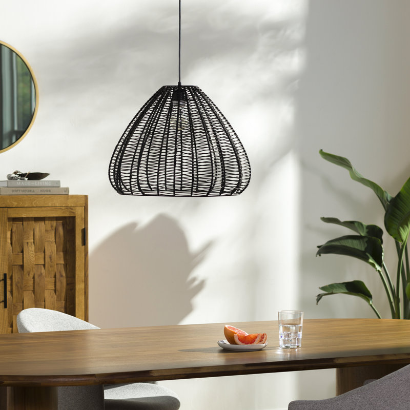 Venus 1 - Light Matte Black Pendant, Black, Black