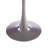 Round Dining Table Set for 4-6 People, Kitchen Table with Metal Pedestal Base-380864282-380864276