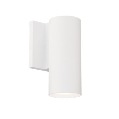 Éclairage mural cylindrique intérieur / extérieur à intensité variable de 6 po à DEL avec interrupteur de température de couleur (2700 K / 3000 K / 3500 K / 4000 K / 5000 K)