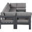 Canapé modulaire d'extérieur en U avec coussins Athaleyah-61209798-61209799